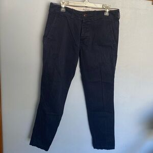 Abercrombie & Fitch Navy Chino Pants